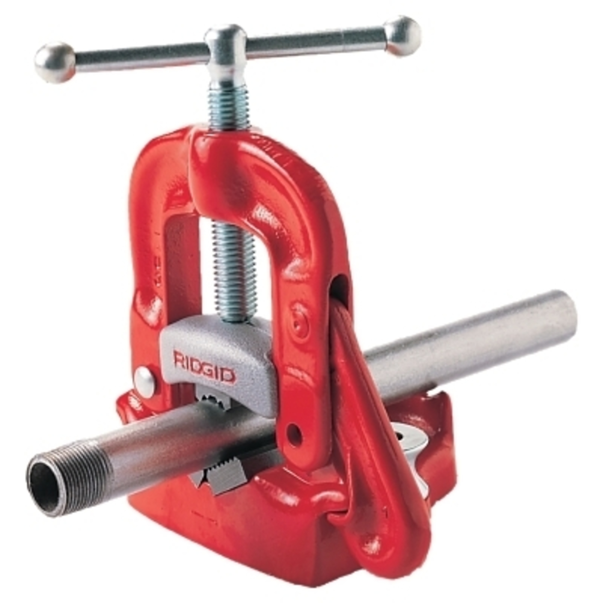 Ridgid Bench Yoke Vise — Cast Iron, 6in. Pipe Capacity, Model# 632-40110